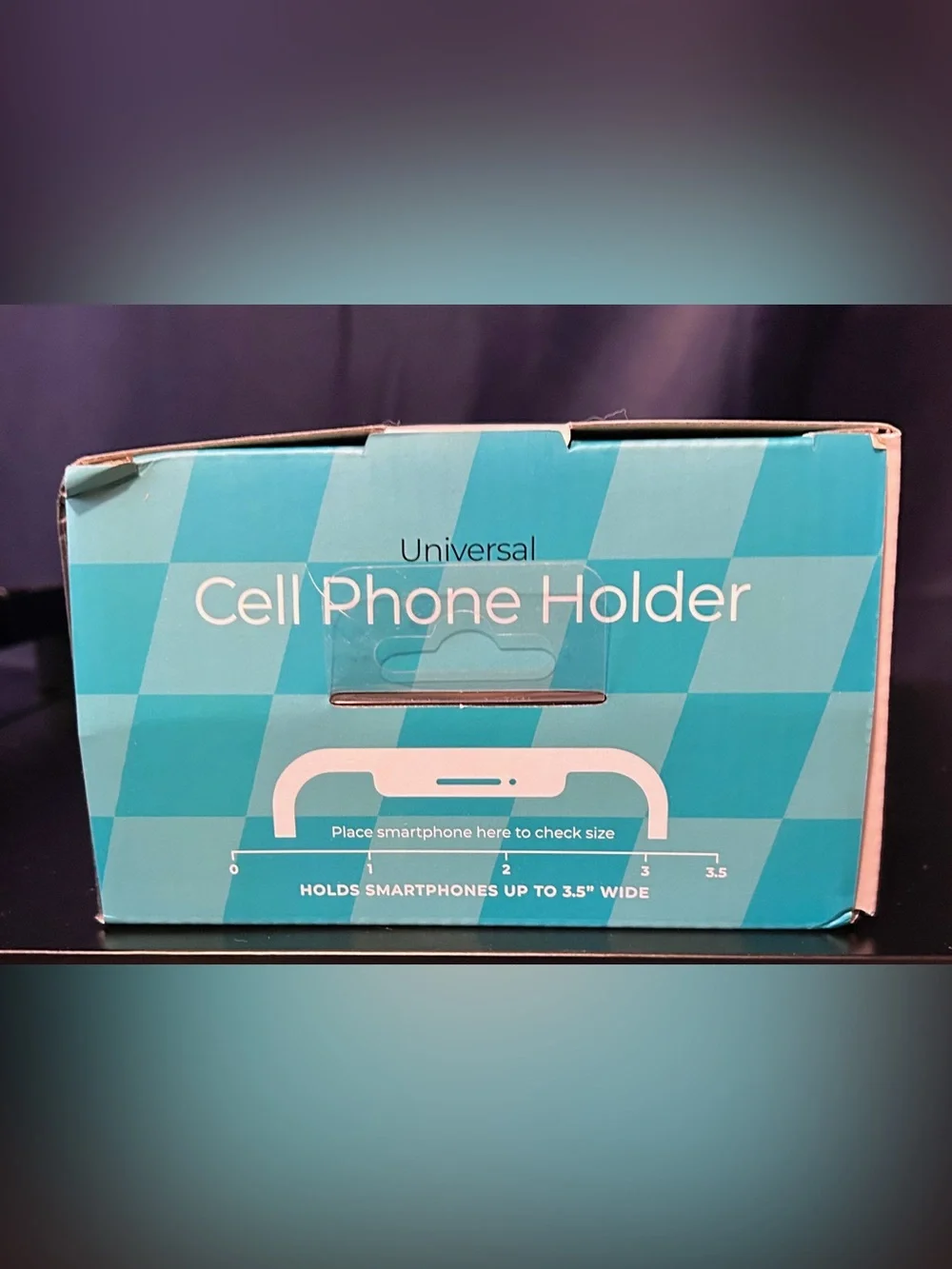 InvenTel Universal Cell Phone Holder - Black